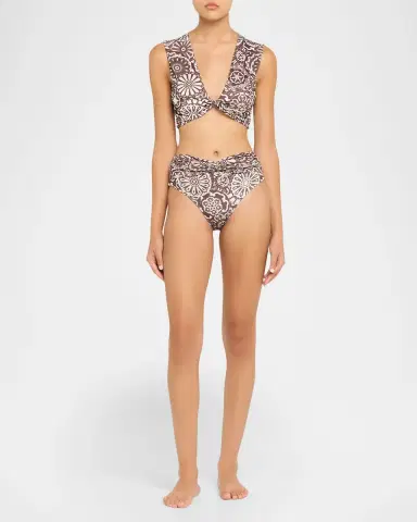 Ramy Brook Dina High-Waist Bikini Bottoms | Thumbnail 2 Ramy Brook Dina High-Waist Bikini Bottoms | Thumbnail 2
