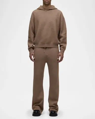Hudson en 's Cotton and Cashmere Double-Knit Hoodie | Thumbnail 2 Hudson en 's Cotton and Cashmere Double-Knit Hoodie | Thumbnail 2