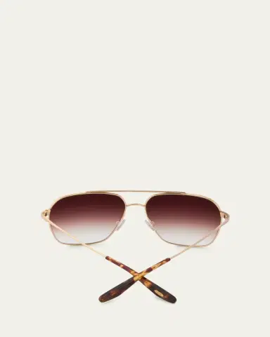 BARTON PERREIRA Rizzo 58mm Titanium Navigator Sunglasses | Thumbnail 4 BARTON PERREIRA Rizzo 58mm Titanium Navigator Sunglasses | Thumbnail 4