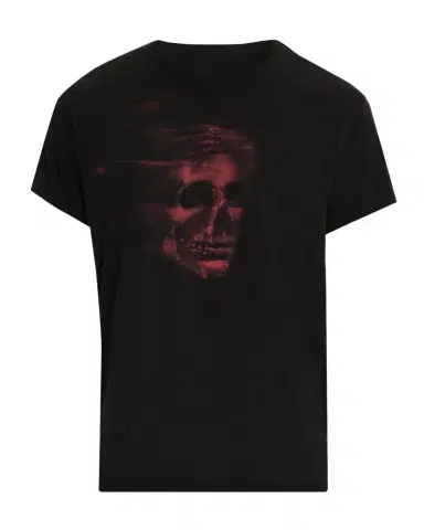 John Varvatos Men's Flame Skull Graphic T-Shirt | Thumbnail 1 John Varvatos Men's Flame Skull Graphic T-Shirt | Thumbnail 1