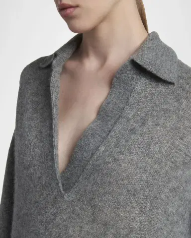 Tom Ford Seamless Ultrasoft Wool Polo Sweater | Thumbnail 4 Tom Ford Seamless Ultrasoft Wool Polo Sweater | Thumbnail 4