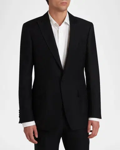 Etro Men 's Leopard-Jacquard Single-Breasted Sport Coat | Thumbnail 4 Etro Men 's Leopard-Jacquard Single-Breasted Sport Coat | Thumbnail 4