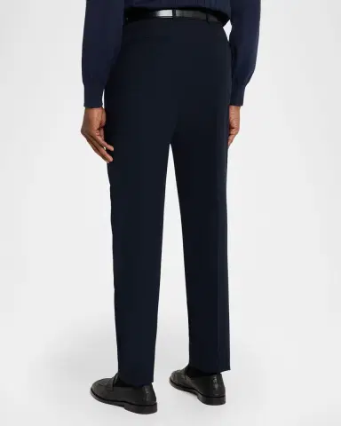 Brunello Cucinelli Men's Cotton Classic-Fit Pleated Pants | Thumbnail 7 Brunello Cucinelli Men's Cotton Classic-Fit Pleated Pants | Thumbnail 7