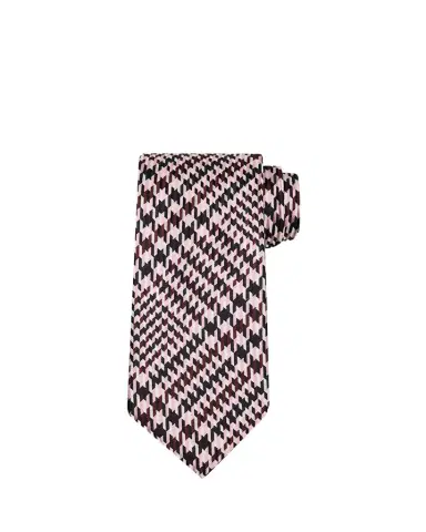 Tom Ford Men's Exploded Prince of Wales Check Silk Tie | Thumbnail 1 Tom Ford Men's Exploded Prince of Wales Check Silk Tie | Thumbnail 1