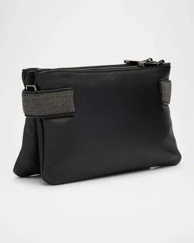 Brunello Cucinelli Essence Mini Leather Shoulder Bag | Thumbnail 2 Brunello Cucinelli Essence Mini Leather Shoulder Bag | Thumbnail 2