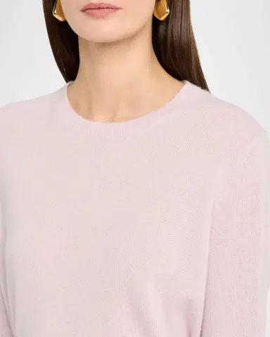 Co Long-Sleeve Cashmere Crewneck Sweater | Thumbnail 9 Co Long-Sleeve Cashmere Crewneck Sweater | Thumbnail 9