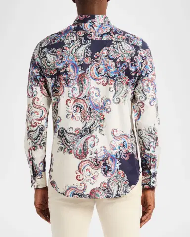 Robert Graham Men's Morningside Paisley Button-Down Shirt | Thumbnail 2 Robert Graham Men's Morningside Paisley Button-Down Shirt | Thumbnail 2
