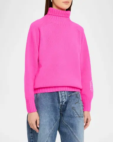 JW Anderson Turtleneck Wool Sweater | Thumbnail 3 JW Anderson Turtleneck Wool Sweater | Thumbnail 3