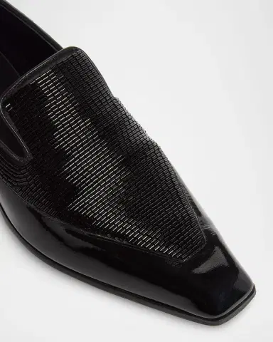 Alexander McQueen Men's Artie Beaded Leather Loafers | Thumbnail 9 Alexander McQueen Men's Artie Beaded Leather Loafers | Thumbnail 9