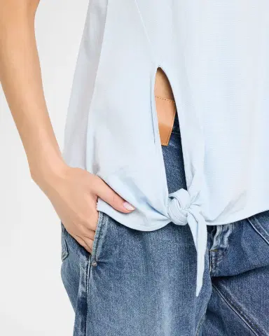 JW Anderson Knotted Keyhole Rib Tank Top | Thumbnail 4 JW Anderson Knotted Keyhole Rib Tank Top | Thumbnail 4