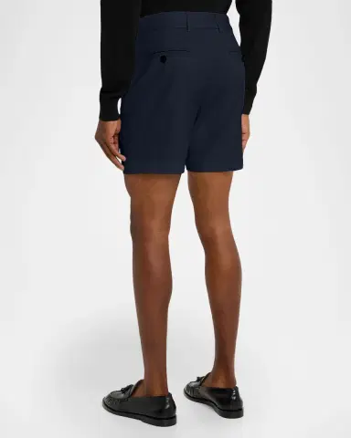 Tom Ford Men's Brushed Cotton Flat-Front Shorts | Thumbnail 2 Tom Ford Men's Brushed Cotton Flat-Front Shorts | Thumbnail 2