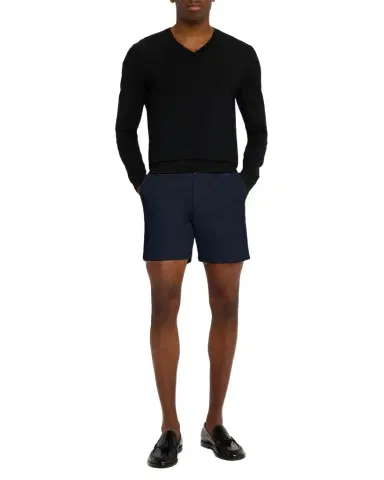 Tom Ford Men's Brushed Cotton Flat-Front Shorts | Thumbnail 1 Tom Ford Men's Brushed Cotton Flat-Front Shorts | Thumbnail 1