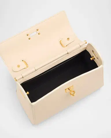 Michino Paris Palais Royal Taurillon Leather Top-Handle Bag | Thumbnail 3 Michino Paris Palais Royal Taurillon Leather Top-Handle Bag | Thumbnail 3