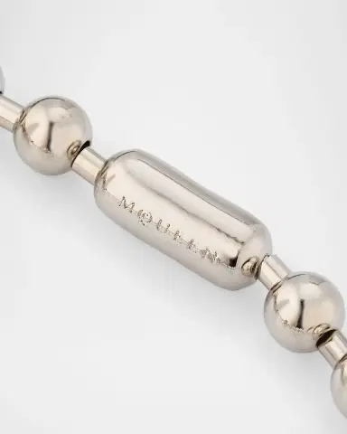 Alexander McQueen Skull and Pearly Chain Charm | Thumbnail 3 Alexander McQueen Skull and Pearly Chain Charm | Thumbnail 3