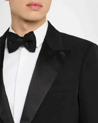 Burberry Men 's Grain de Poudre Wool Tuxedo Jacket | Thumbnail 5 Burberry Men 's Grain de Poudre Wool Tuxedo Jacket | Thumbnail 5