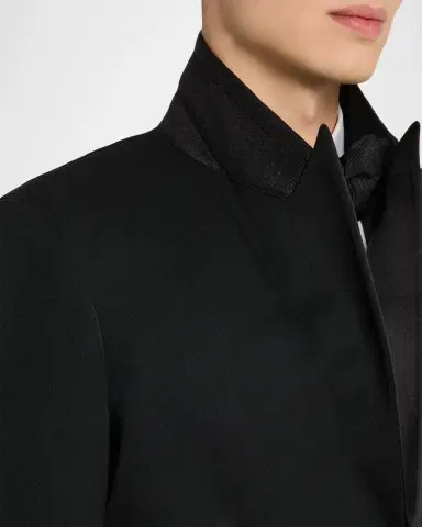 Burberry Men 's Grain de Poudre Wool Tuxedo Jacket | Thumbnail 7 Burberry Men 's Grain de Poudre Wool Tuxedo Jacket | Thumbnail 7