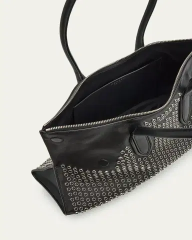 Alexander McQueen Manta Studded Sculptural Nappa Leather Shoulder Bag | Thumbnail 4 Alexander McQueen Manta Studded Sculptural Nappa Leather Shoulder Bag | Thumbnail 4