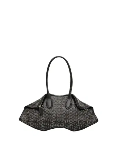 Alexander McQueen Manta Studded Sculptural Nappa Leather Shoulder Bag | Thumbnail 1 Alexander McQueen Manta Studded Sculptural Nappa Leather Shoulder Bag | Thumbnail 1