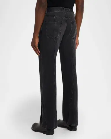 Helmut Lang Men's Center-Seam Straight Leg Jeans | Thumbnail 3 Helmut Lang Men's Center-Seam Straight Leg Jeans | Thumbnail 3