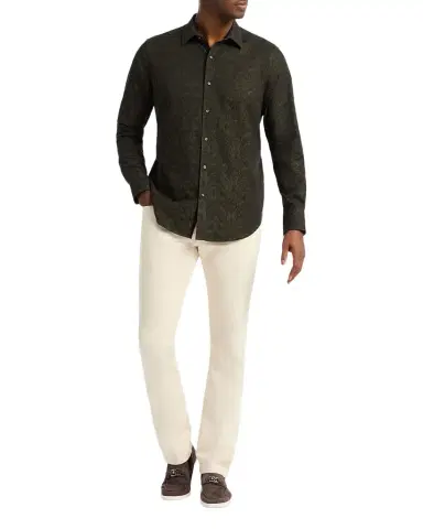 Robert Graham Men's Damask Classic Fit Button-Down Shirt | Thumbnail 1 Robert Graham Men's Damask Classic Fit Button-Down Shirt | Thumbnail 1