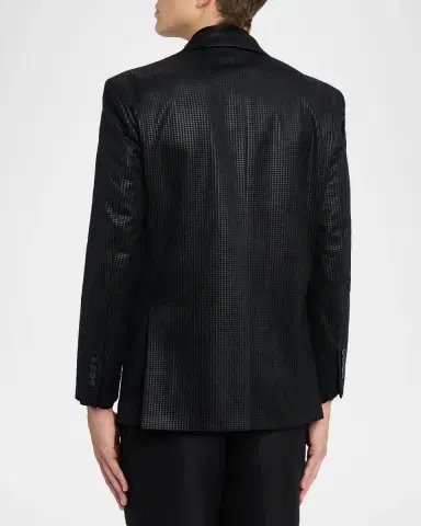 Robert Graham Men's Colden Velvet Houndstooth Blazer | Thumbnail 2 Robert Graham Men's Colden Velvet Houndstooth Blazer | Thumbnail 2