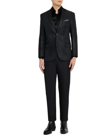 Robert Graham Men's Colden Velvet Houndstooth Blazer | Thumbnail 1 Robert Graham Men's Colden Velvet Houndstooth Blazer | Thumbnail 1