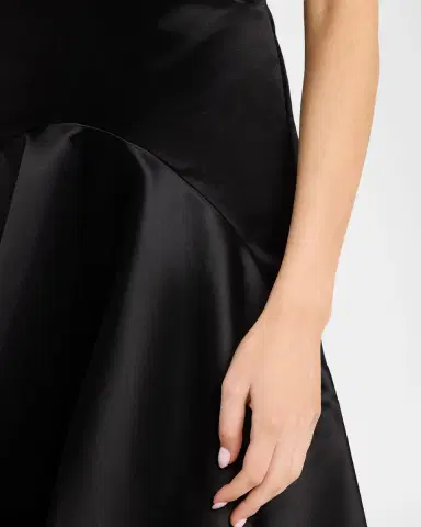 JW Anderson Sleeveless Satin Draped Skirt Dress | Thumbnail 4 JW Anderson Sleeveless Satin Draped Skirt Dress | Thumbnail 4