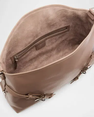 Givenchy Voyou Medium Shoulder Bag in Leather | Thumbnail 3 Givenchy Voyou Medium Shoulder Bag in Leather | Thumbnail 3