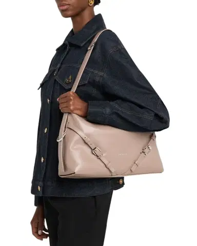 Givenchy Voyou Medium Shoulder Bag in Leather | Thumbnail 1 Givenchy Voyou Medium Shoulder Bag in Leather | Thumbnail 1