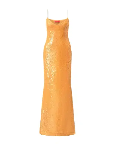 Halston Glora Sequined V-Neck Gown | Thumbnail 1 Halston Glora Sequined V-Neck Gown | Thumbnail 1