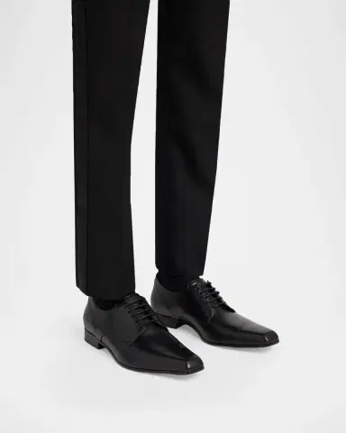 Alexander McQueen Men's Artie Leather Derby Shoes | Thumbnail 6 Alexander McQueen Men's Artie Leather Derby Shoes | Thumbnail 6