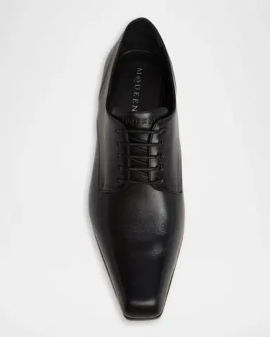 Alexander McQueen Men's Artie Leather Derby Shoes | Thumbnail 10 Alexander McQueen Men's Artie Leather Derby Shoes | Thumbnail 10
