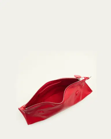 McQueen Manta Sculptural Smooth Leather Clutch Bag | Thumbnail 4 McQueen Manta Sculptural Smooth Leather Clutch Bag | Thumbnail 4