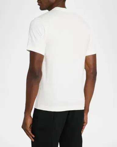 Burberry Men 's Check EKD Cotton T-Shirt | Thumbnail 3 Burberry Men 's Check EKD Cotton T-Shirt | Thumbnail 3