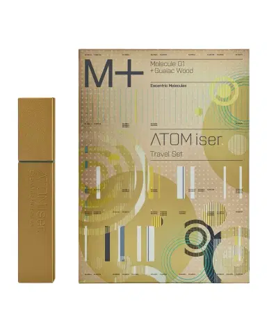 Escentric Molecules M01 + Guaiac Wood Fragrance & Atomiser Set | Thumbnail 1 Escentric Molecules M01 + Guaiac Wood Fragrance & Atomiser Set | Thumbnail 1