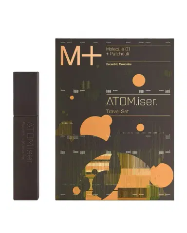 Escentric Molecules M01 + Patchouli Fragrance & Atomiser Set | Thumbnail 1 Escentric Molecules M01 + Patchouli Fragrance & Atomiser Set | Thumbnail 1