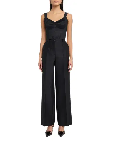 Dolce & Gabbana Lace Jacquard Crop Bustier Top | Thumbnail 1 Dolce & Gabbana Lace Jacquard Crop Bustier Top | Thumbnail 1