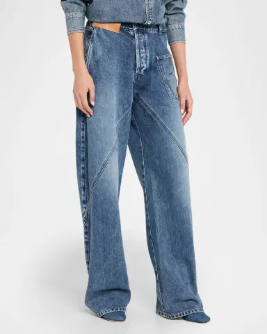 JW Anderson Twisted Straight-Leg Workwear Jeans | Thumbnail 3 JW Anderson Twisted Straight-Leg Workwear Jeans | Thumbnail 3