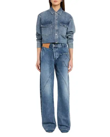 JW Anderson Twisted Straight-Leg Workwear Jeans | Thumbnail 1 JW Anderson Twisted Straight-Leg Workwear Jeans | Thumbnail 1