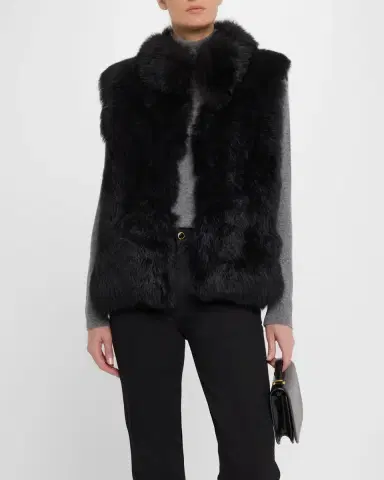 Gorski Select Lamb Shearling Vest | Thumbnail 3 Gorski Select Lamb Shearling Vest | Thumbnail 3
