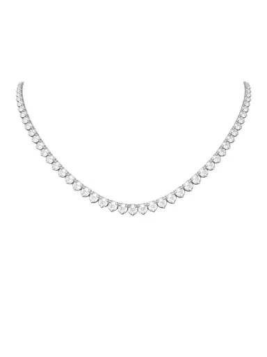 Wish Fine Jewelry 10.70ct Diamond 18K Gold Jenny Tennis Necklace | Thumbnail 1 Wish Fine Jewelry 10.70ct Diamond 18K Gold Jenny Tennis Necklace | Thumbnail 1