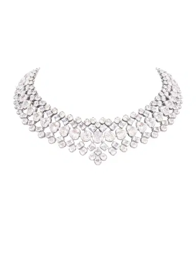 Wish Fine Jewelry 50.22ct Diamond 18K Gold Statement Tennis Necklace | Thumbnail 1 Wish Fine Jewelry 50.22ct Diamond 18K Gold Statement Tennis Necklace | Thumbnail 1