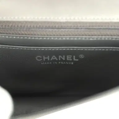 Chanel Chanel Mini Classic Rectangular Flap Bag Dark Silver Calfskin Ruthenium Hardware | Thumbnail 10 Chanel Chanel Mini Classic Rectangular Flap Bag Dark Silver Calfskin Ruthenium Hardware | Thumbnail 10