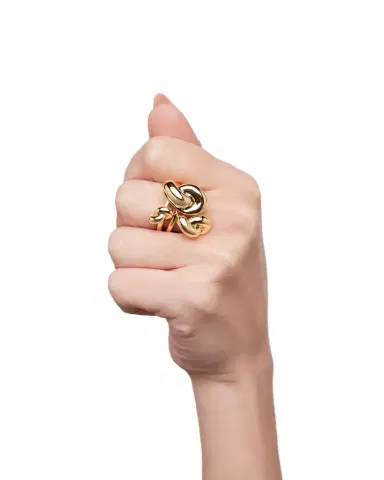 Jennifer Fisher Knot Ring Set | Thumbnail 1 Jennifer Fisher Knot Ring Set | Thumbnail 1