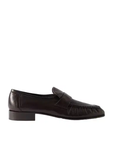 The Row Leather Loafers | Thumbnail 1 The Row Leather Loafers | Thumbnail 1