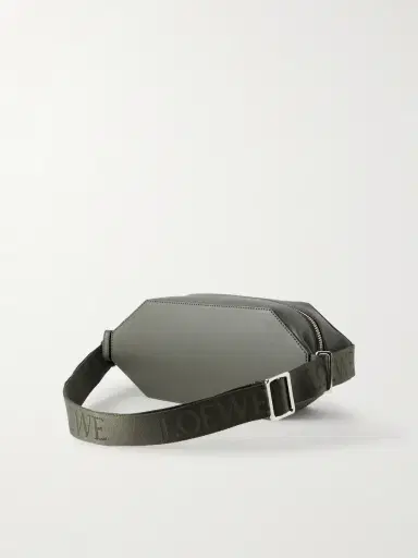 Loewe Logo-Debossed Leather Belt Bag - Men | Thumbnail 4 Loewe Logo-Debossed Leather Belt Bag - Men | Thumbnail 4