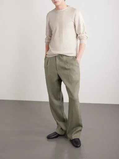 MR P. Linen and Cotton-Blend Sweater - Men | Thumbnail 2 MR P. Linen and Cotton-Blend Sweater - Men | Thumbnail 2