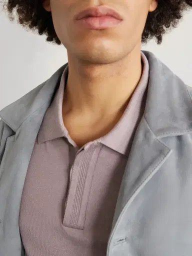 MR P. Silk and Cotton-Blend Polo Shirt - Men | Thumbnail 5 MR P. Silk and Cotton-Blend Polo Shirt - Men | Thumbnail 5