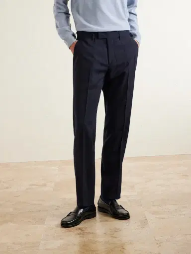 MR P. Straight-Leg Checked Wool-Blend Suit Trousers - Men | Thumbnail 3 MR P. Straight-Leg Checked Wool-Blend Suit Trousers - Men | Thumbnail 3