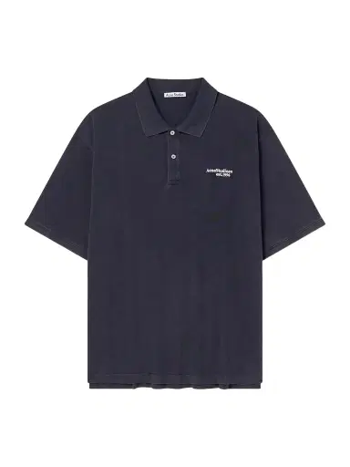 Acne Studios Egnes Logo-Embroidered Cotton Piqué Polo Shirt - Men | Thumbnail 1 Acne Studios Egnes Logo-Embroidered Cotton Piqué Polo Shirt - Men | Thumbnail 1